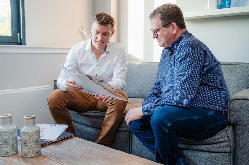 Harry Nieuwlaar en Arno Strijker